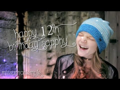 Happy 12th Birthday Sapphire