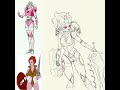 Monstar Mash Up 28 Transformers G1 Arcee X He Man Teela