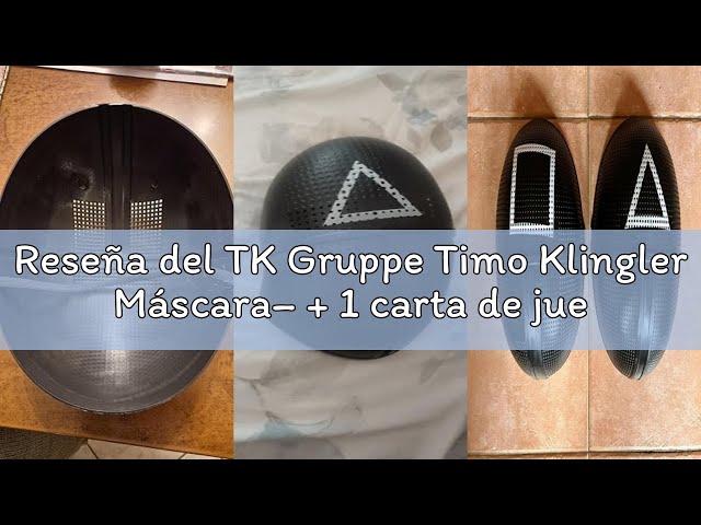 Vídeo relacionado con TK Gruppe Timo Klingler Set de Disfraz Unisex 3 en 1 - Casa del Dinero para Adulto Unisex con Máscara de Salvador Dalí, Pistola, Traje para Carnaval y Halloween (M-L)