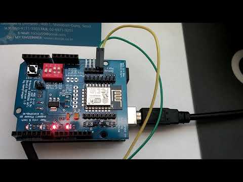 Arduino Uno 에 ESP8266 WIFI Shield 를 장착해서 사용해보기 아두이노 IDE 2.3.0 버전으로 테스트
