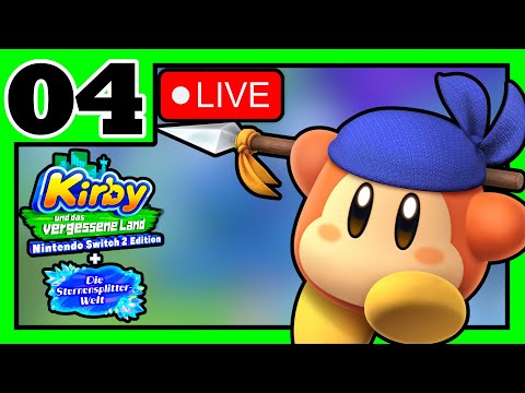 KIRBY UND DAS VERGESSENE LAND + STERNENSPLITTER-WELT #04 💎 Die LETZTEN Astralinis einsammeln