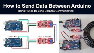 How to Send Data Between Arduino Using RS485