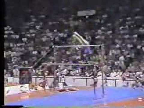 Nellie Kim - 1976 Olympics EF - Uneven Bars