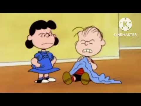 Lucy took linus blanket away from him