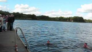 Wet clothes at celebration of summer season finale2010.