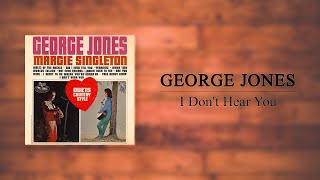 George Jones &amp; Margie Singleton - I Don't Hear You