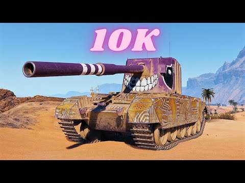 FV4005 Stage II  10K Damage & FV4005 Stage II  10K Damage  World of Tanks Replays