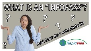What is an "InfoPass" & How Do I Schedule It?