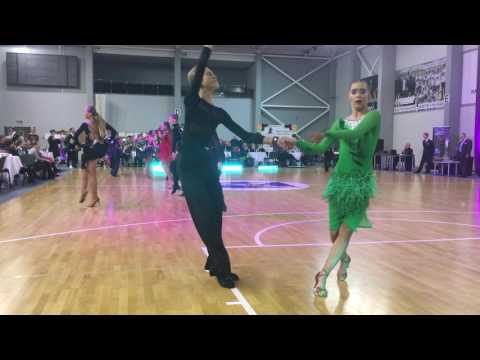 Liepsnojantis šokis 2017 - Junior II LA - F - Jive
