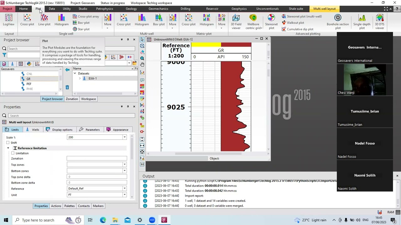 Petrophysics with techlog 1