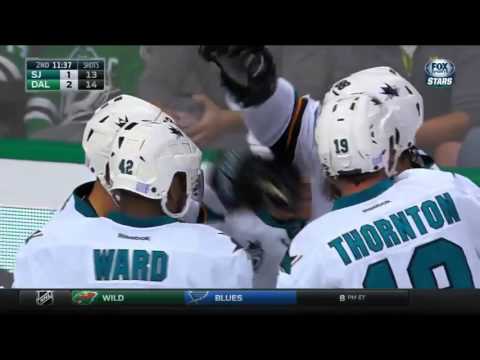 San Jose Sharks at Dallas Stars 10 31 2015