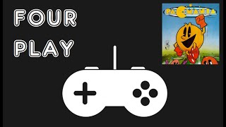 Four Play - Pac Mania - 16/32-bit Computer Comparison