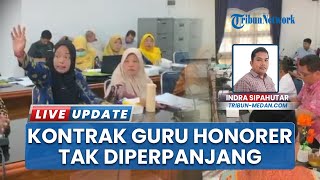 Isak Tangis Guru Honorer di Deli Serdang Pecah di DPRD! Sesalkan Kontrak yang Tak Diperpanjang
