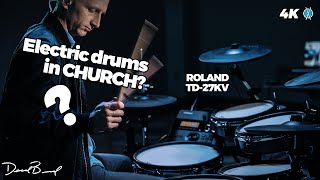 Video thumbnail for Electric drums in church?? // Reviewing the Roland TD-27 KV by Daniel Bernard