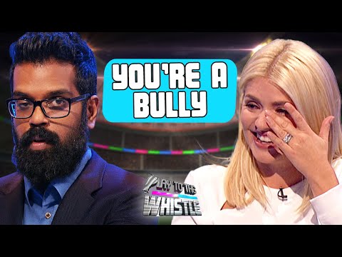 Romesh and Holly in Hilarious Fight | Play To The Whistle