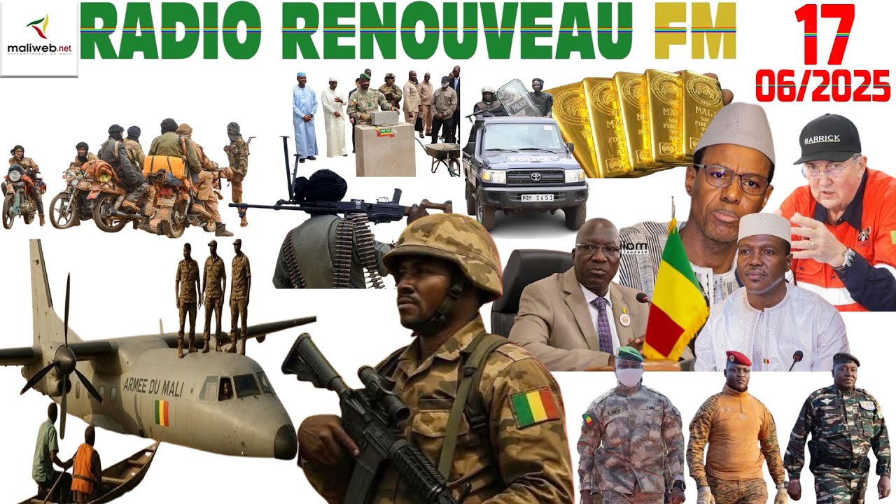 La Revue de Presse de la RADIO RENOUVEAU FM du 17 Juin 2025