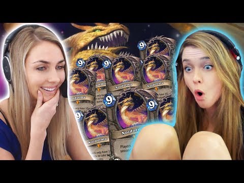 Can you guess how many Nozdormus we had in our deck?? (Hearthstone Co-Op w/ Slysssa)