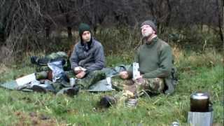 preview picture of video 'The Dutch and The Danish - Bushcraft trip 2012 Part 2'