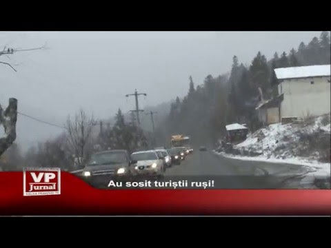 Au sosit turistii rusi!
