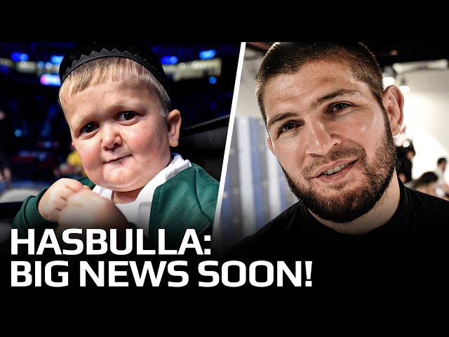 UFC News: Khabib Nurmagomedov jokingly hints that Hasbulla might be ...