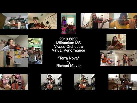 2019-2020 Millennium MS Vivace Orchestra Virtual Performance - "Terra Nova" by Richard Meyer