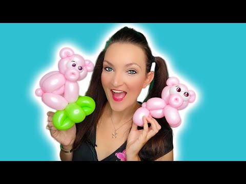 Easy PIG Balloon Animal Tutorial - Learn Balloon Animals with Holly!