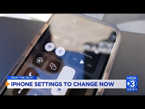 WHAT THE TECH? iPhone settings to change now