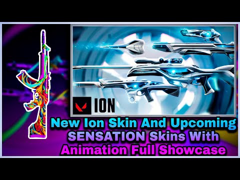 Valorant // Upcoming Skins in Patch 1.12 | Sensation, Ion Bundle Showcase