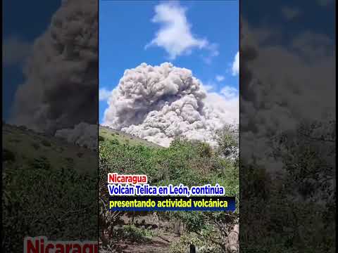 volcán Telica , Mantiene en alerta a los pobladores aledaños