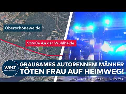 BERLIN: Männer rasen Frau bei illegalem Autorennen an der Wuhlheide tot - Täter festgenommen