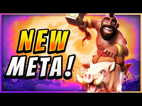 NO BAD MATCHUPS! *NEW* HOG RIDER DECK — Clash Royale