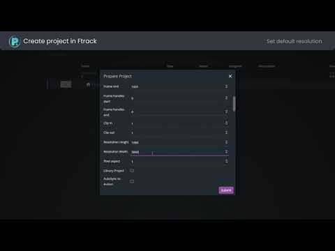 Create Project in ftrack Studio with OpenPype / AYON