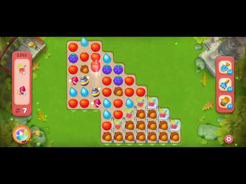 Gardenscapes Level 2345 [Hard Level] #androidgameplay #gardenscapesgame #tranding #powerseekers #via