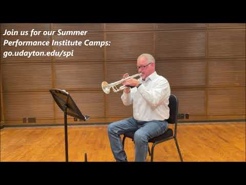 OMEA All-State Etude - Trumpet. Voxman p. 12