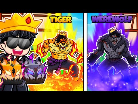 I Got TIGER AND WEREWOLF FRUIT in Blox Fruits Roblox (Leopard Rework)