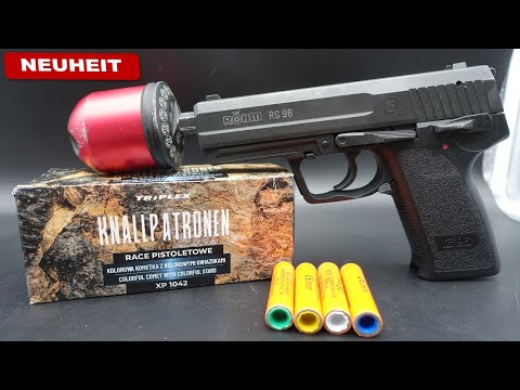 Blank-firing pistol 2025 (Triplex XP1042) blank cartridges/15mm/RG96