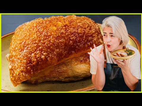 Air Fryer Crispy Pork Belly (Auntie Liz)