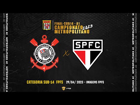 GOLS METROPOLITANO SÉRIE A1 - CORINTHIANS x SÃO PAULO - SUB 14 - #CORINTHIANS #SÃOPAULO #FPFS