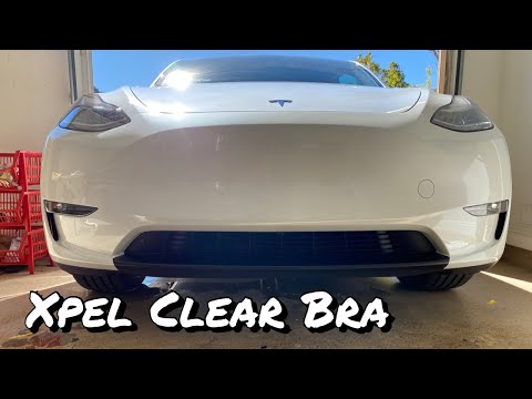 Tesla Model Y - Xpel Paint Protection Film Installation