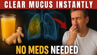 Drink or Chew This to Instantly Clear Mucus From Your Lungs, Chest & Sinuses (Proven Remedies)