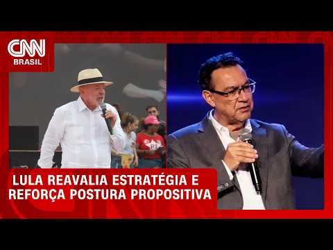 Alta de Cury faz Lula reavaliar estratégia e reforçar agenda propositiva | BASTIDORES CNN
