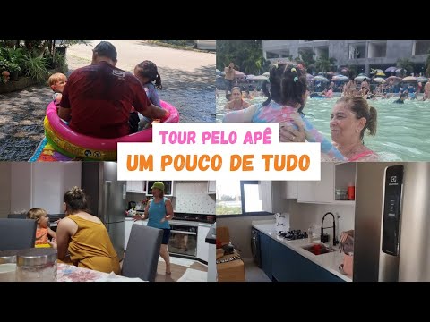 DIAS EM SÃO PAULO |  TOUR pelo APÊ | BANHO DE PISCINA | PARQUE RINCÃO