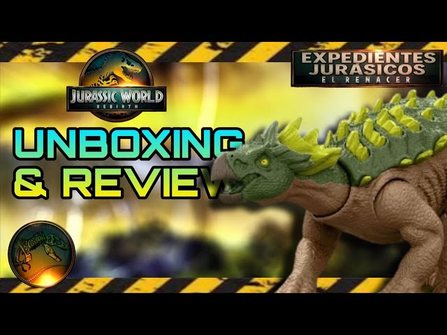 Vídeo relacionado con Jurassic World Strike Attack Yuxisaurus - Figura de acción