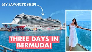 Cruising on the Norwegian Joy | 3 Days to spend in Bermuda!