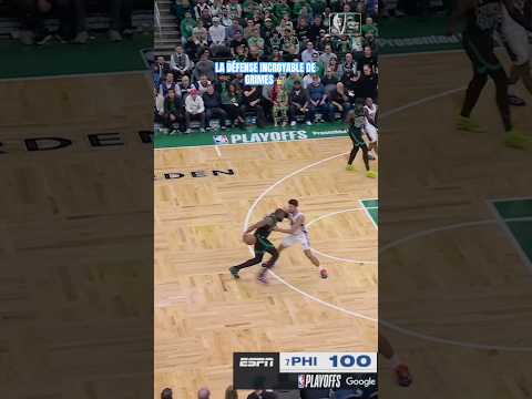 Regardez cette défense de Grimes sur Jaylen Brown. Incroyable 🔒😤😤😤 #nba #celtics #basketball