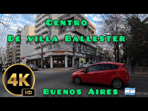 buenos aires  Villa Ballester 🇦🇷 | 4K walking tour villa Ballester