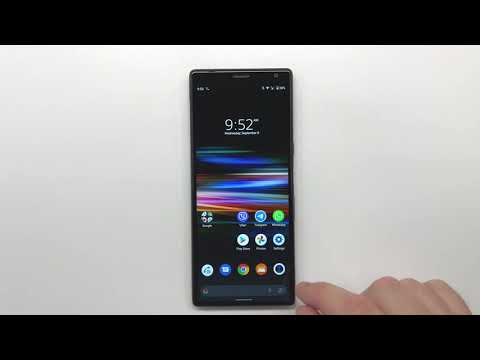 Sony Xperia 10 Plus Incoming Call with Xperia Ringtone