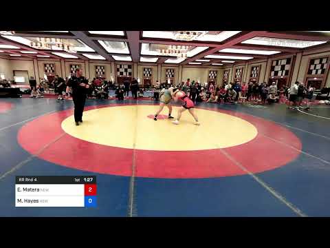 144 Lbs Rr Rnd 4 - Emma E Matera, New Jersey Vs Meara Hayes, New Jersey 4b79