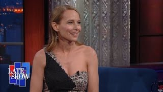 Amy Ryan Admits Ogling A Shirtless Dwayne \