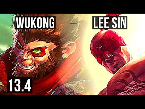 WUKONG vs LEE (JNG) | 7/1/10, 70% winrate, Rank 8 Wukong, Godlike, Rank 28 | KR Challenger | 13.4